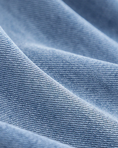 Leoni – Elegant frakke i denim og ruskind
