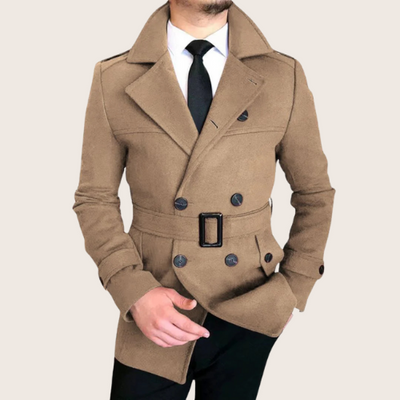Oliver - Uld trenchcoat