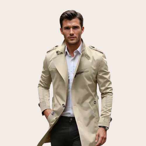 Mario -Klassisk trenchcoat