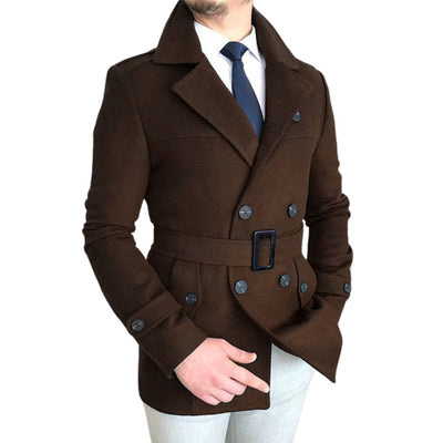 Oliver - Uld trenchcoat