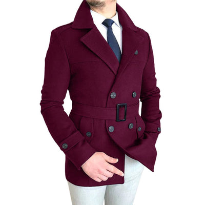 Oliver - Uld trenchcoat