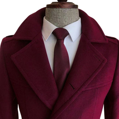 Oliver - Uld trenchcoat