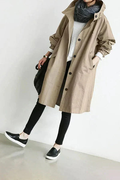 Dorothea – Stilfuld og vandafvisende trenchcoat