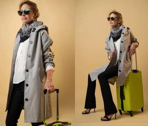Dorothea – Stilfuld og vandafvisende trenchcoat