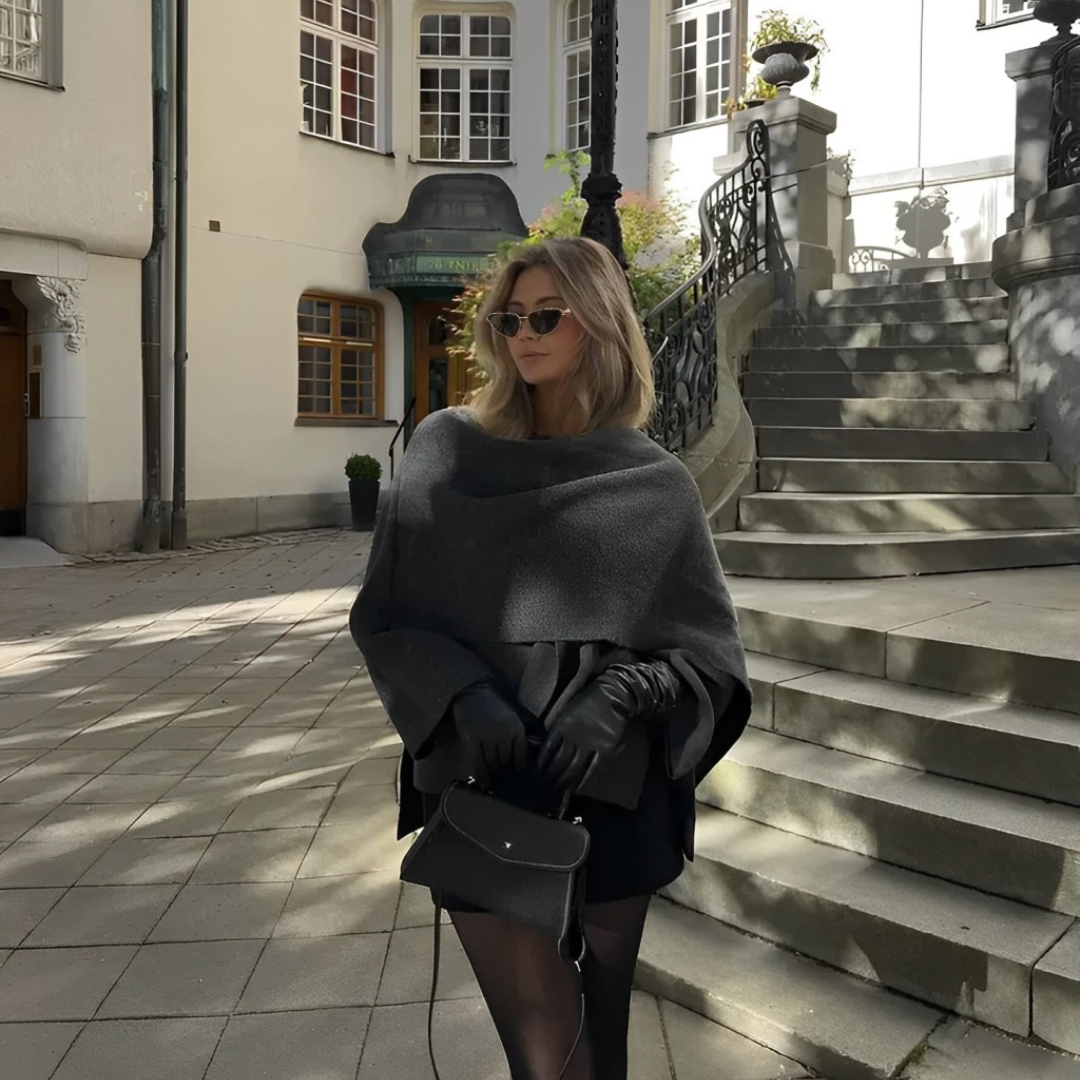 Olga – Hygge og trendy kappefrakke