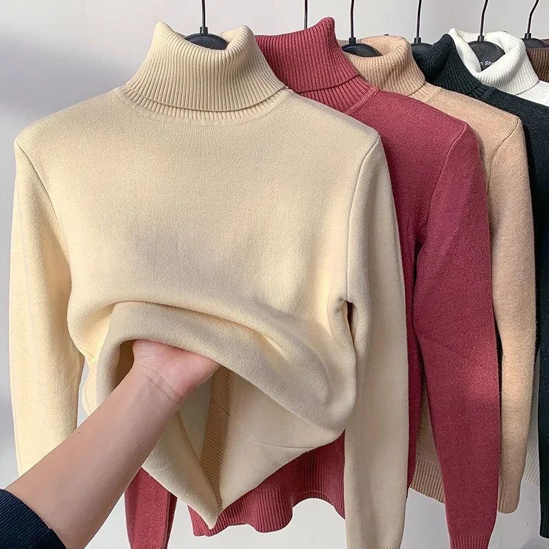 Clara - Varm Casual Rullekrave Sweater