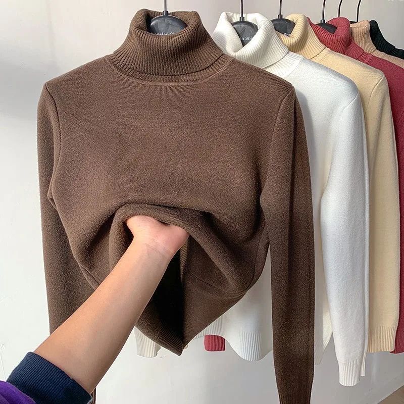 Clara - Varm Casual Rullekrave Sweater