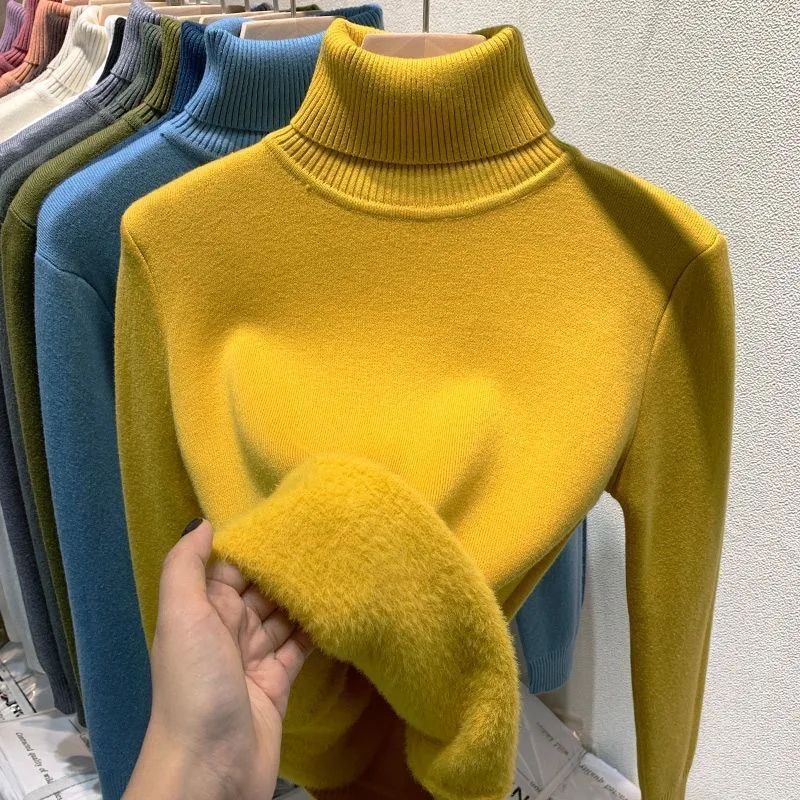 Clara - Varm Casual Rullekrave Sweater