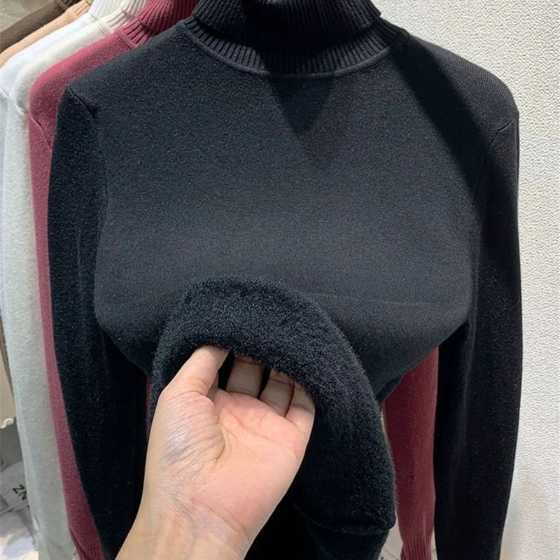 Clara - Varm Casual Rullekrave Sweater