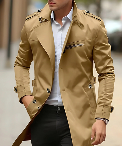 Mario -Klassisk trenchcoat