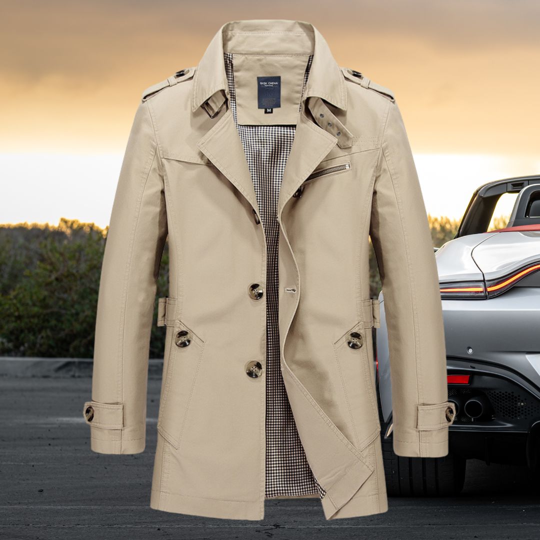 Mario -Klassisk trenchcoat